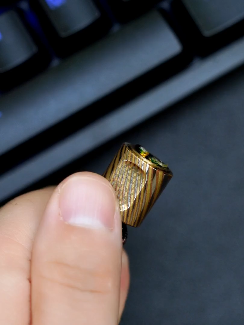 JUZHEDC SCROLL EDC Pendant Fidget Spinner