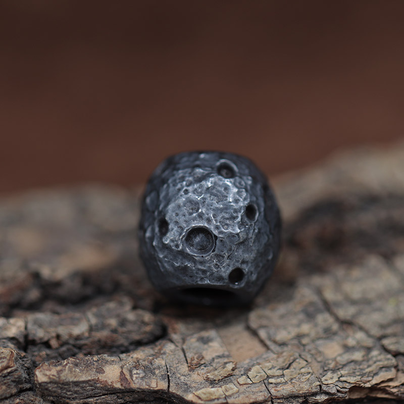 Moon Ball Shape Brass Knife Beads DIY Paracord Woven Lanyard Pendants Jewelry Accessories EDC Outdoor Survival Bracelet Hangings