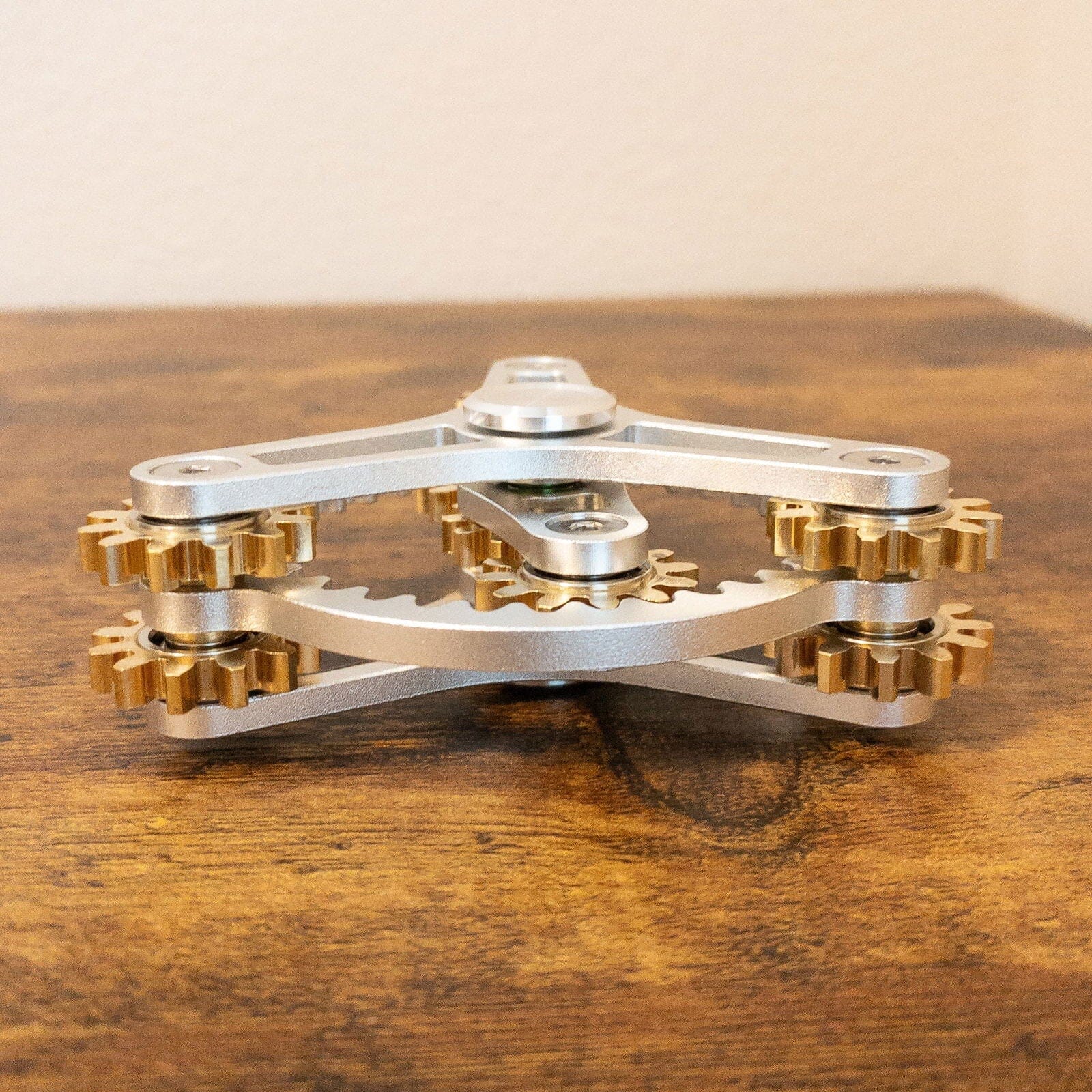 Intricate Metal Gear Fidget Spinner