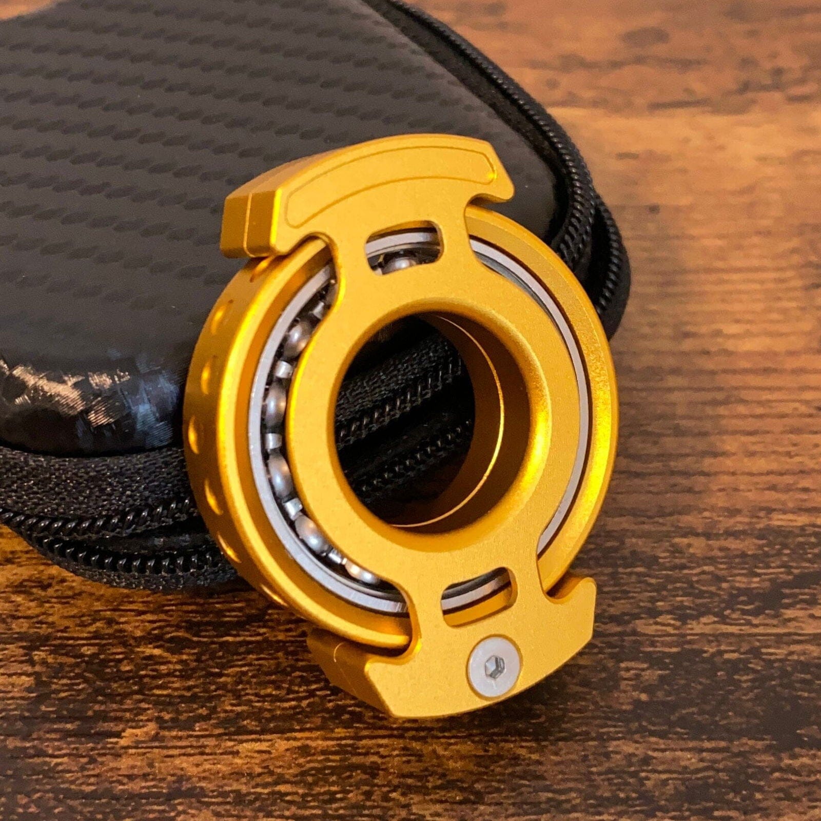 Metal Fingertip Fidget Spinner Stim Toy