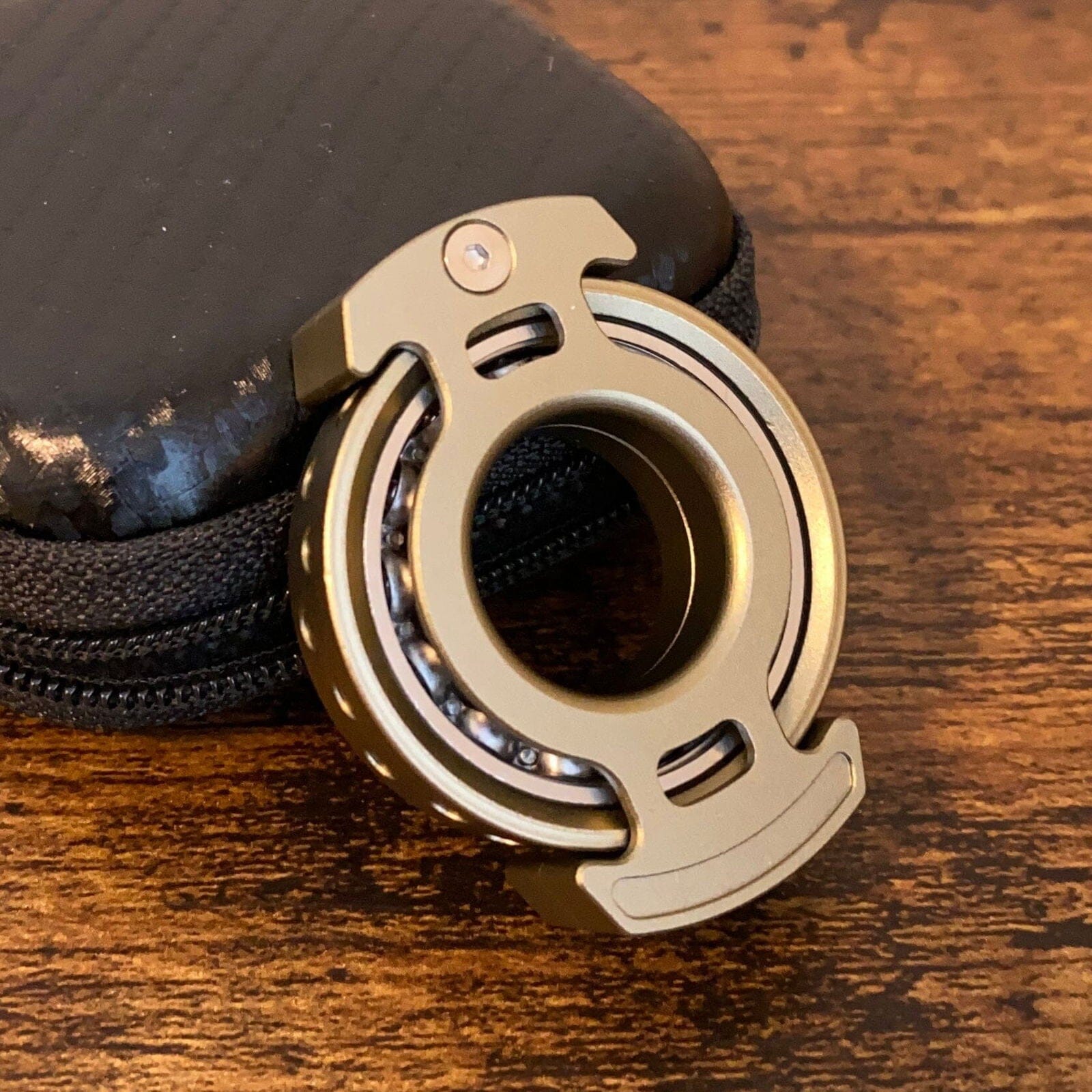 Metal Fingertip Fidget Spinner Stim Toy