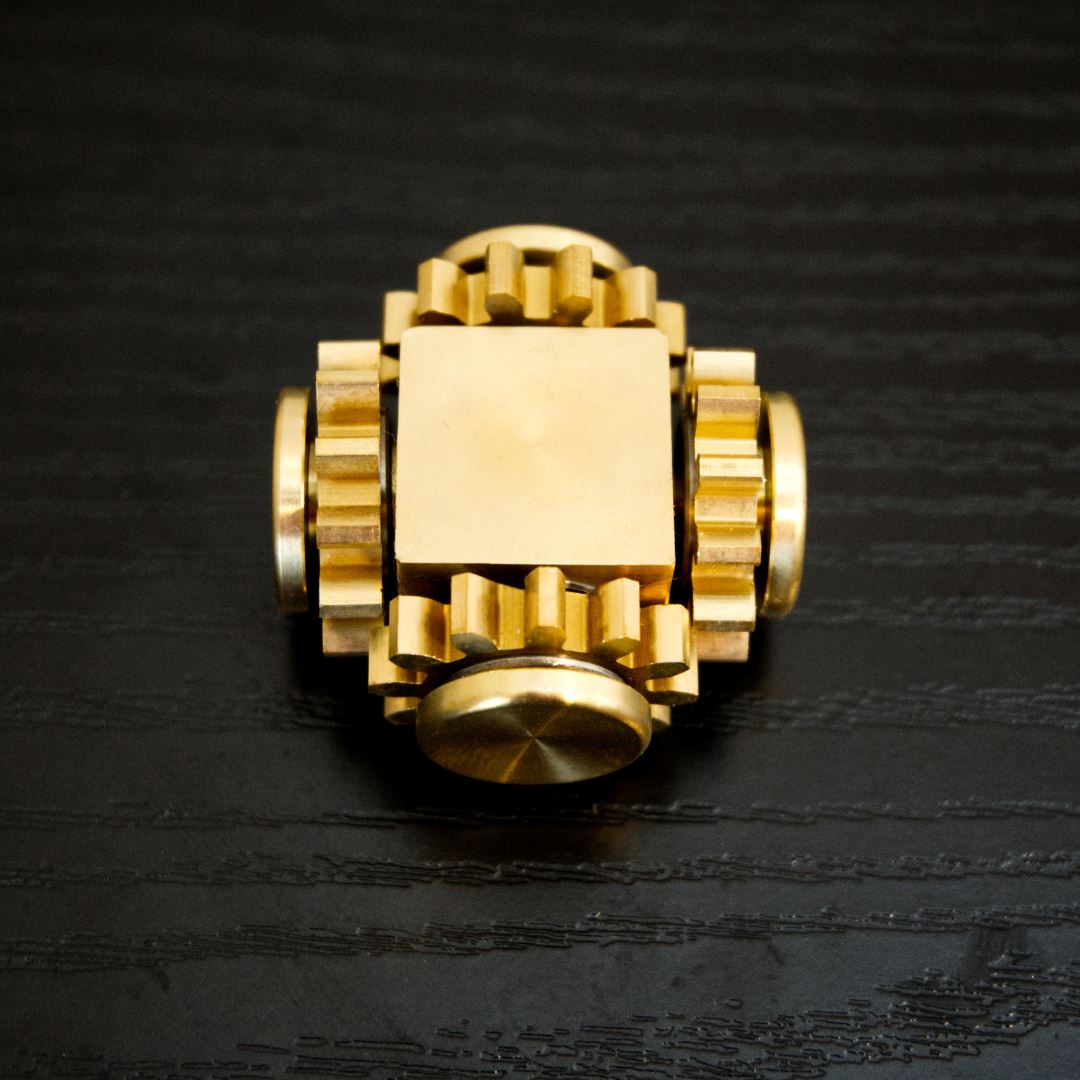 Metal Gears Fidget Spinner