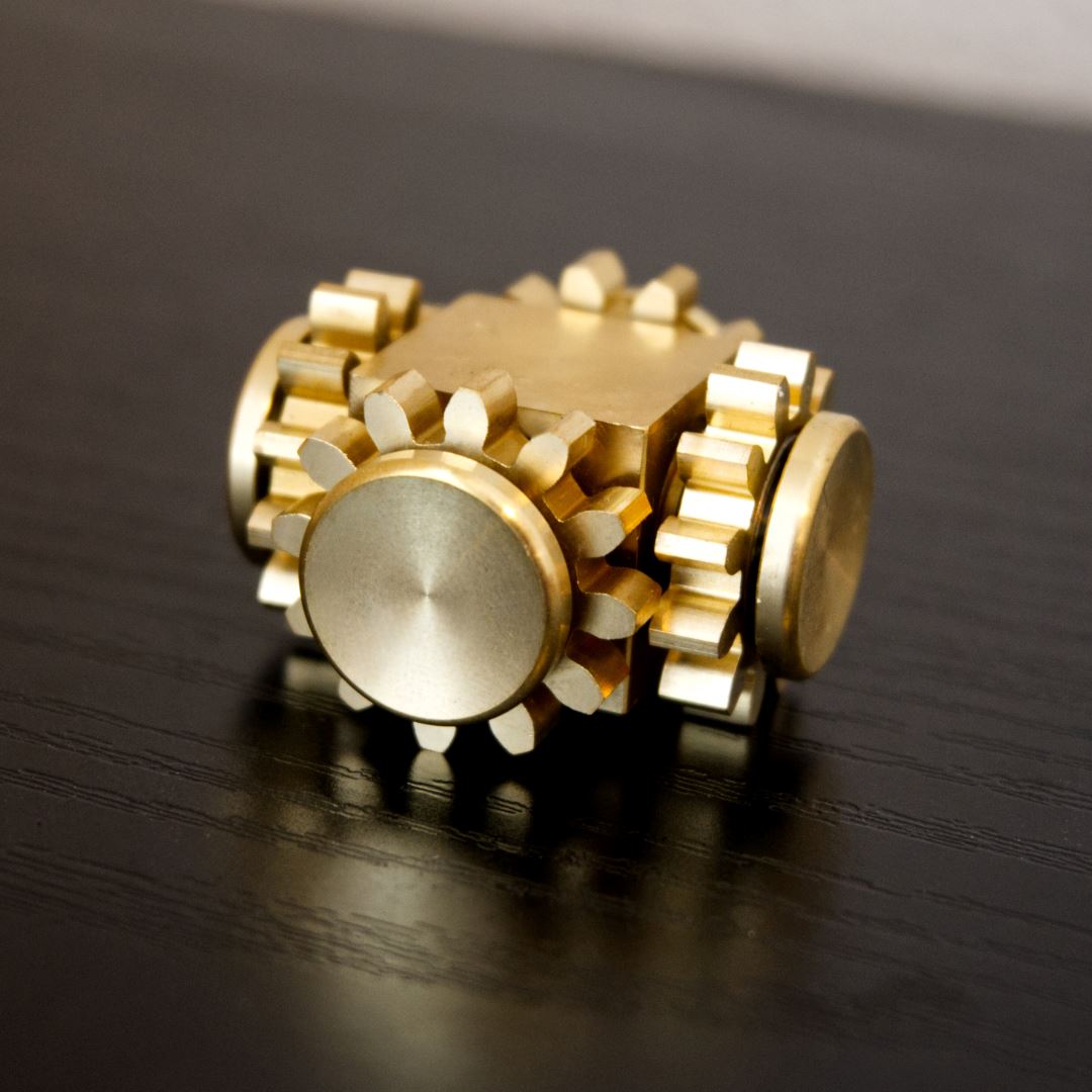 Metal Gears Fidget Spinner