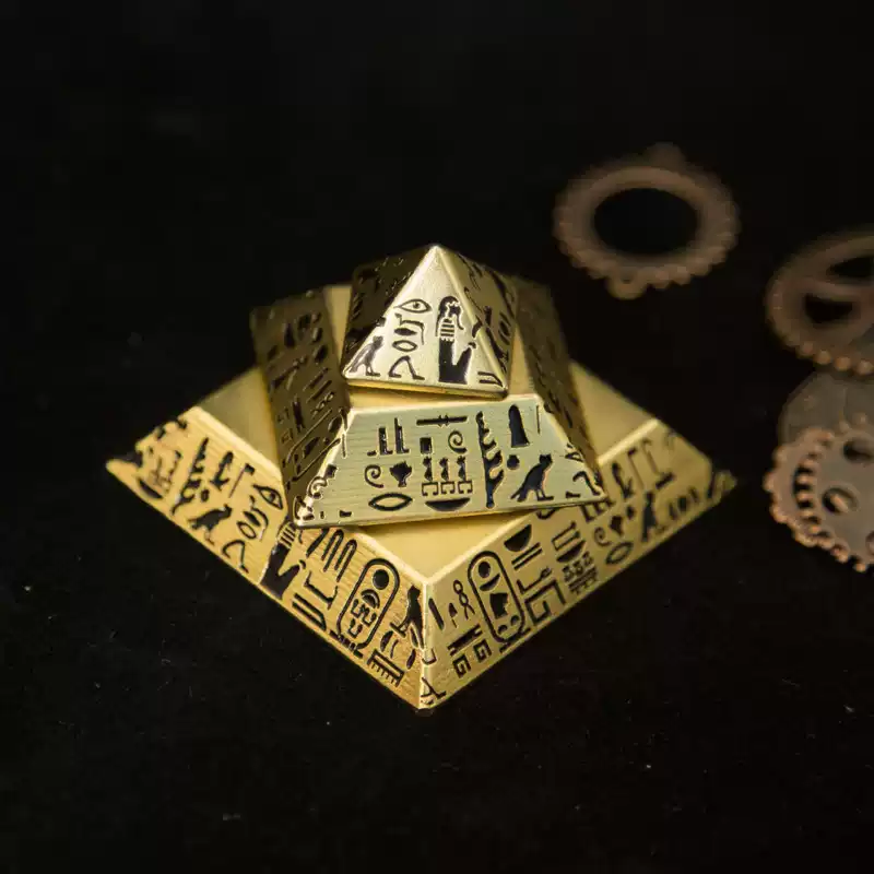 Ancient Egyptian Pyramid Desk Spinner