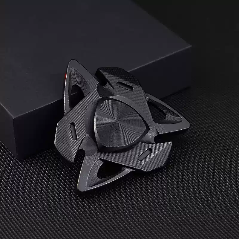 Black Metal Fidget Spinner