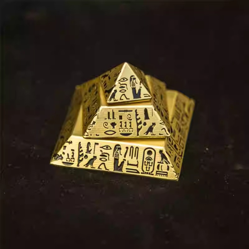 Ancient Egyptian Pyramid Desk Spinner