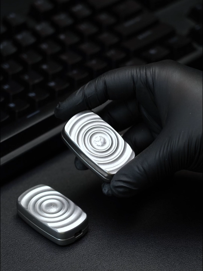 JUZHEDC Ripple Tuning Fork Slider Fidget Slider