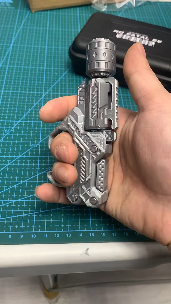 3D printed War Soul EDC Fidget Toy combines multiple gameplays
