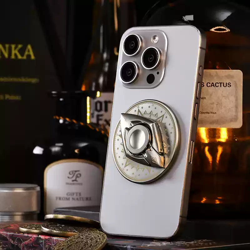 Magic Array Fidget Gyro Phone Holder Magnetic Ring