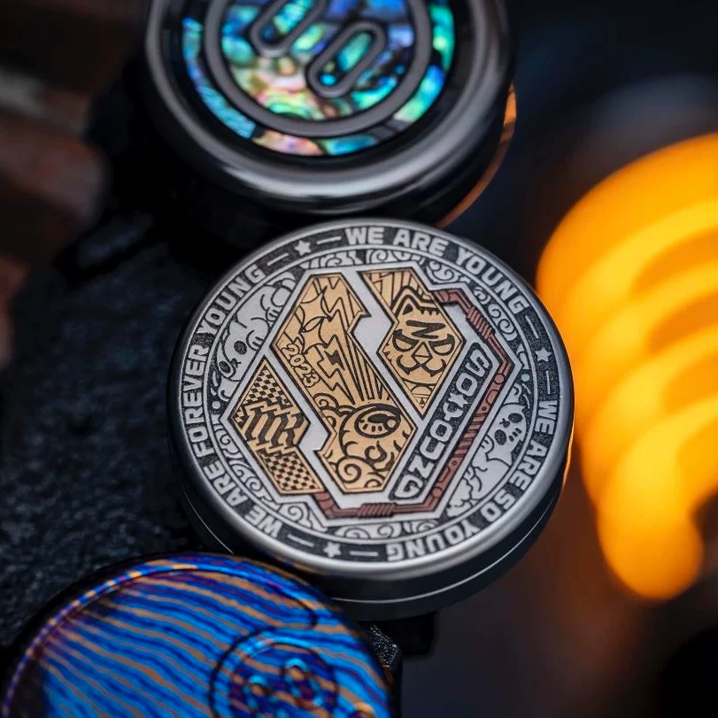 YEDC & Soyoung Pig Coin Double Ratchet Haptic Coin VIP Engraving Edition LIMIT 180pcs