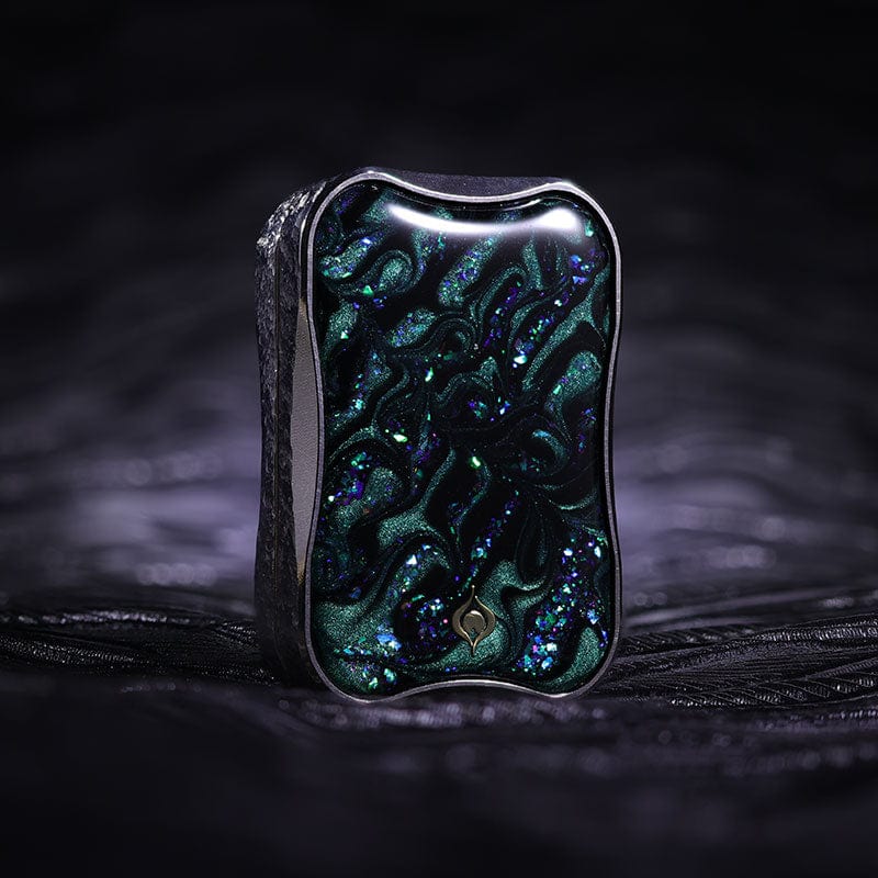 Peacock Aura Sand Fidget Slider