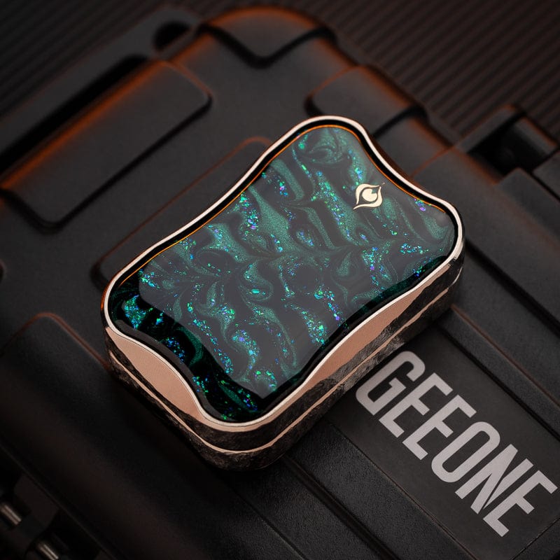 Peacock Aura Sand Fidget Slider