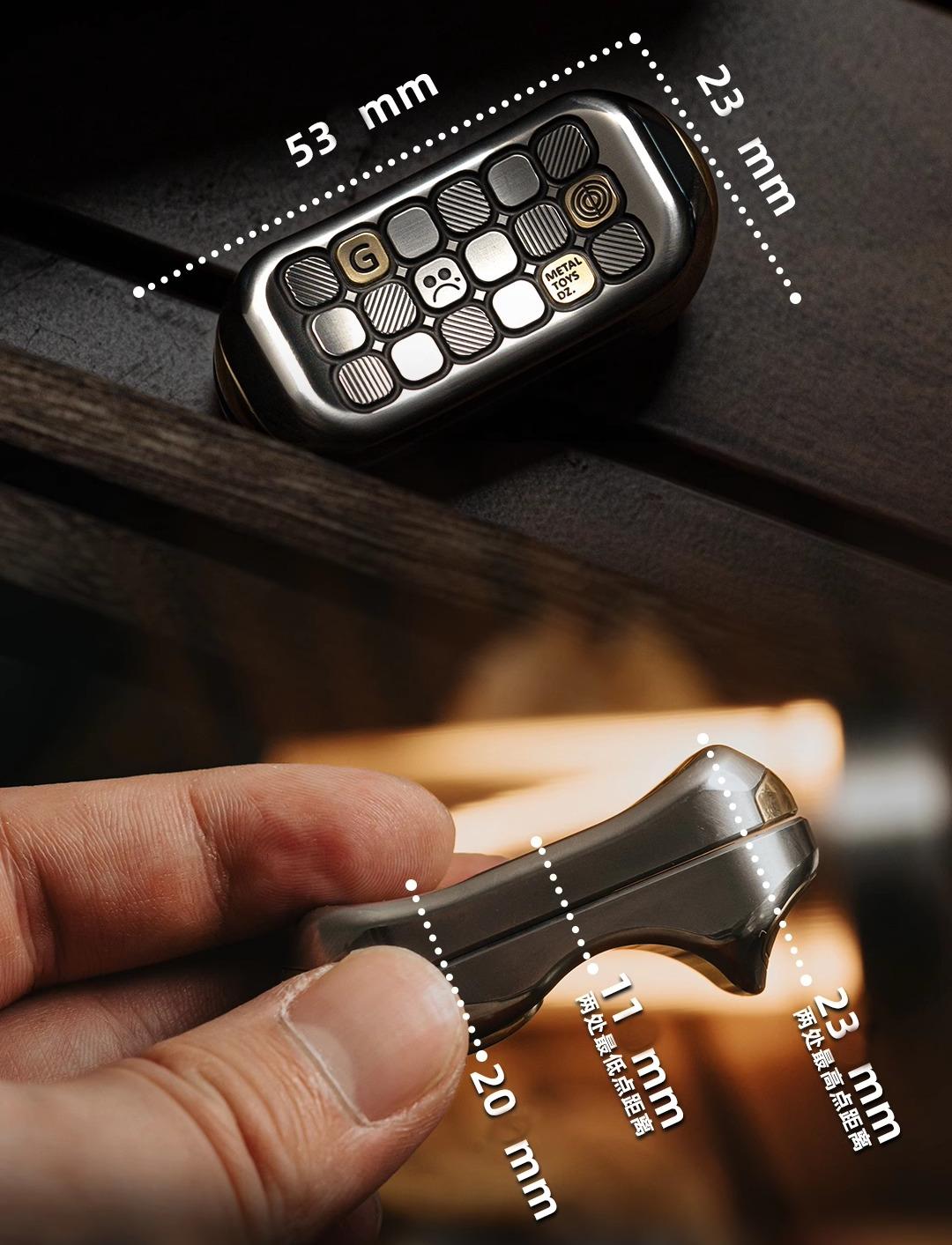 Metal Toys Dz Top G Fidget Slider