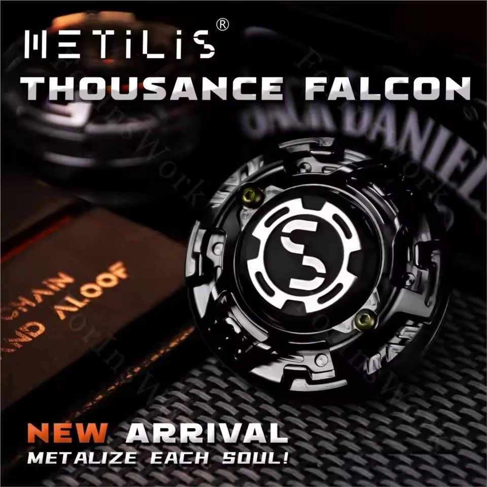 METILIS Thousance Falcon Haptic Coin Fidget Spinner