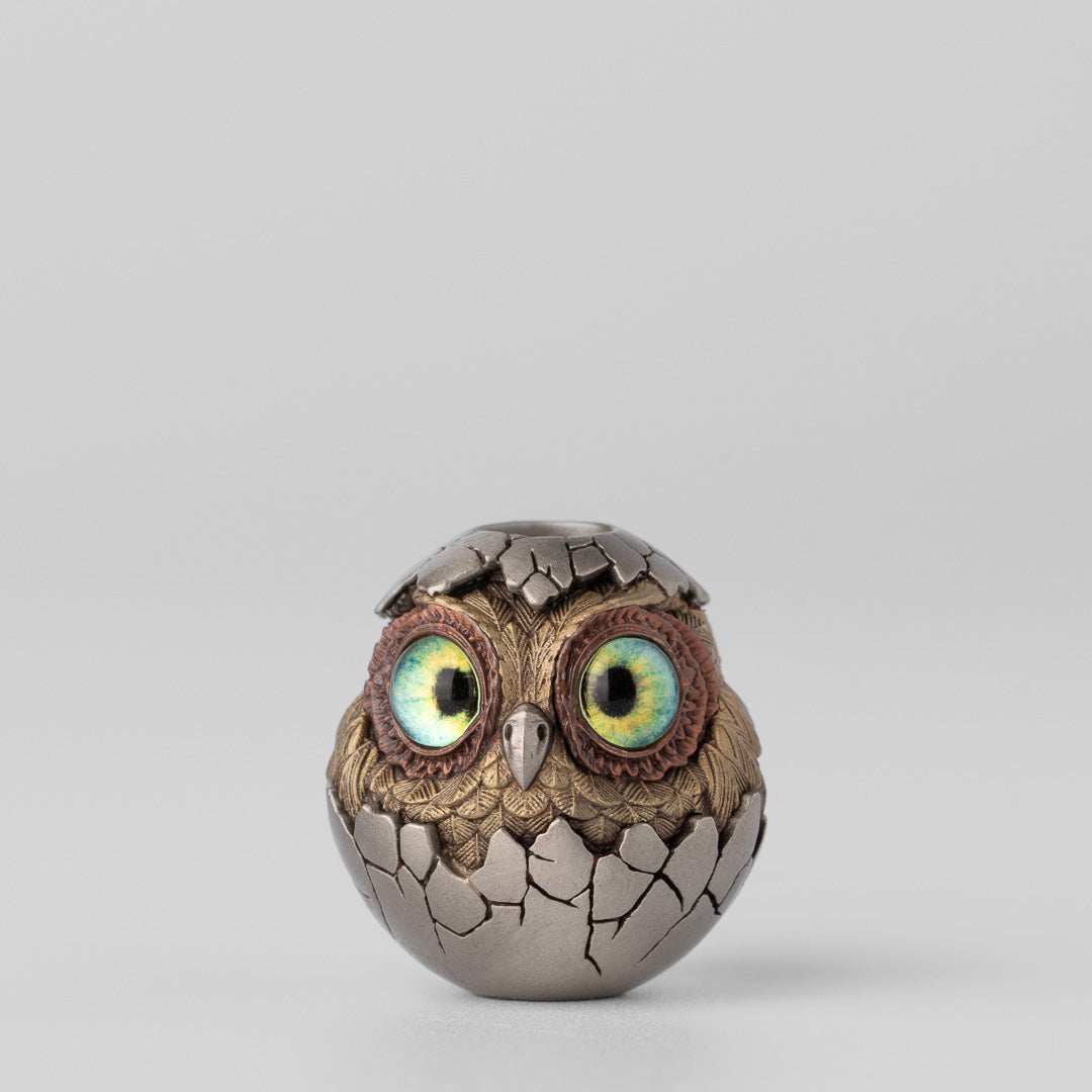 HERO EDC Owl (eggshell) Lanyard Bead Pendants