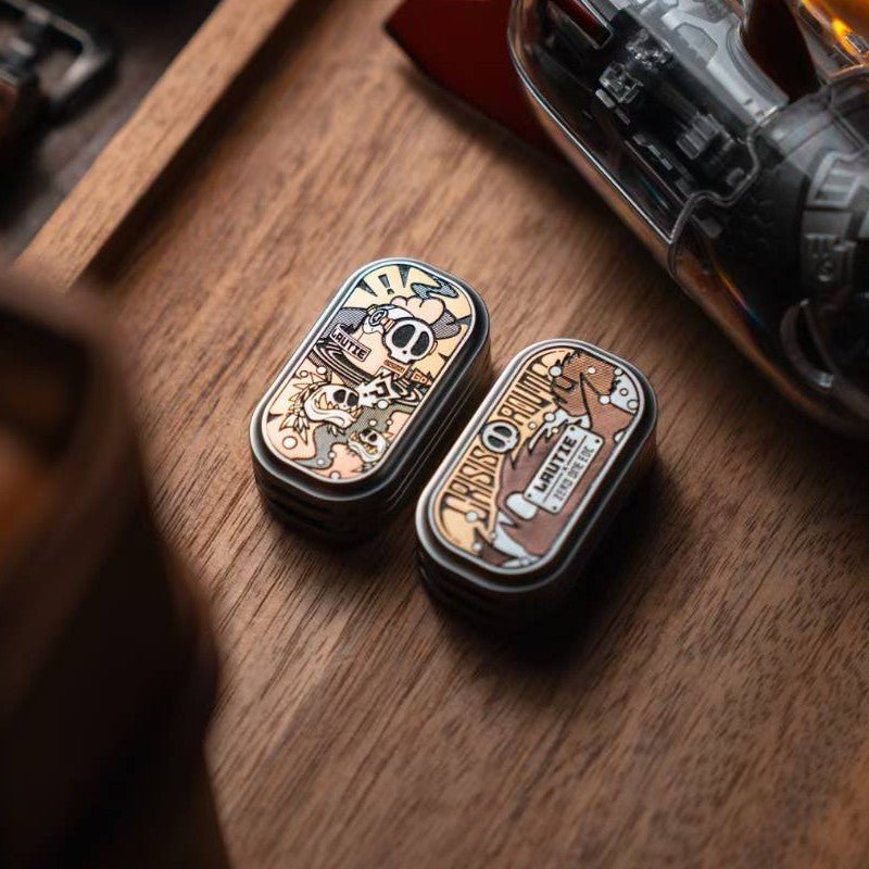 LAUTIE X 01EDC “Crisis Route” Mechanical Fidget Slider