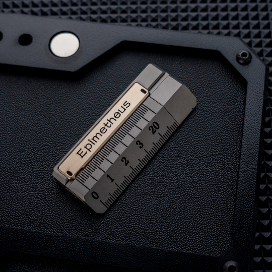 EDCELL & ROGUE Quirky Ruler Fidget Slider