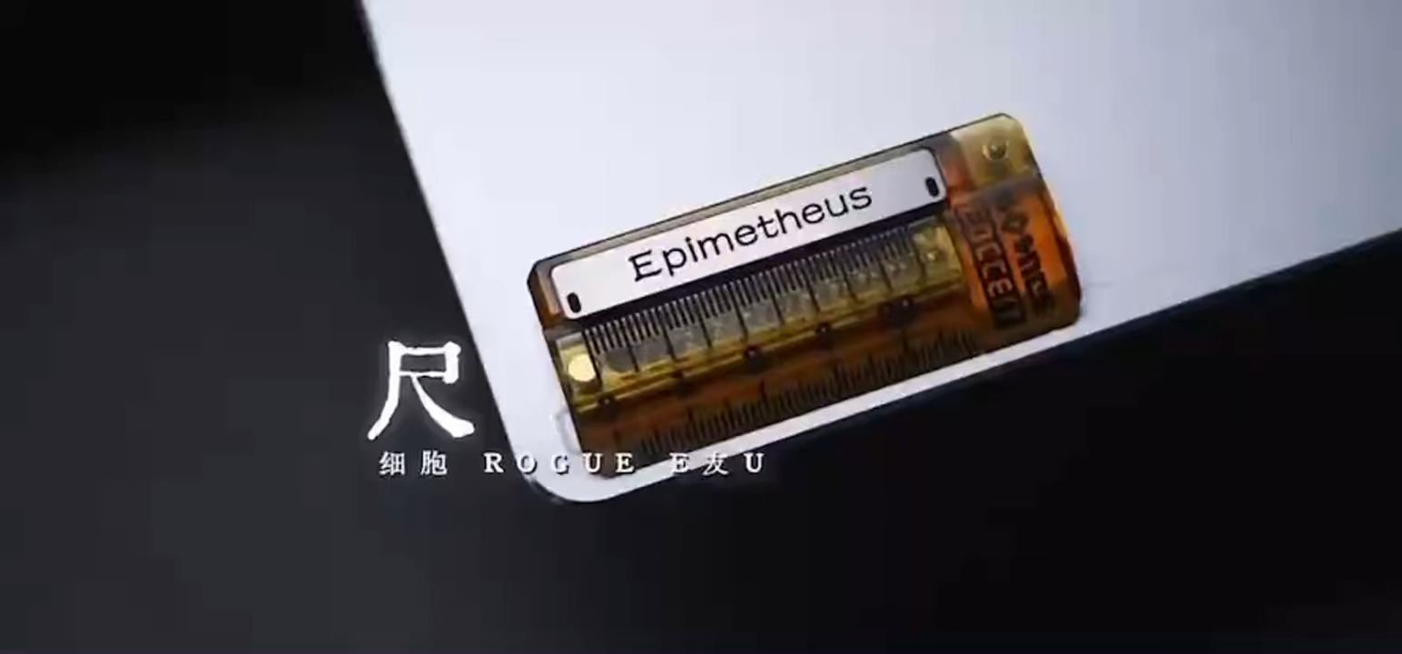 EDCELL & ROGUE Quirky Ruler Fidget Slider