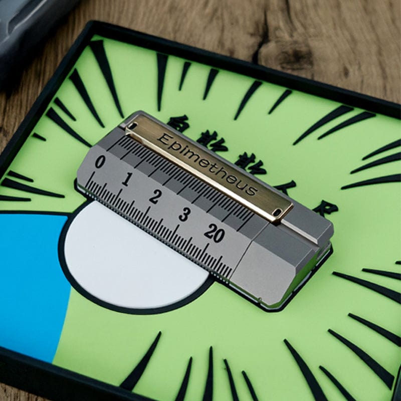 EDCELL & ROGUE Quirky Ruler Fidget Slider