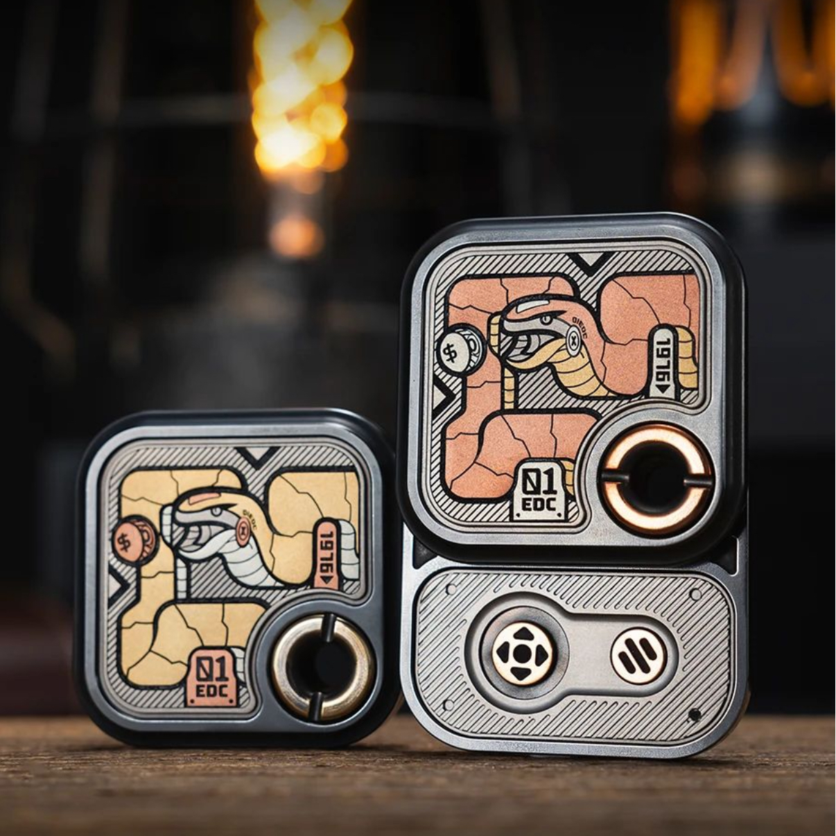 01 EDC MAZE BLOCK Fidget Slider