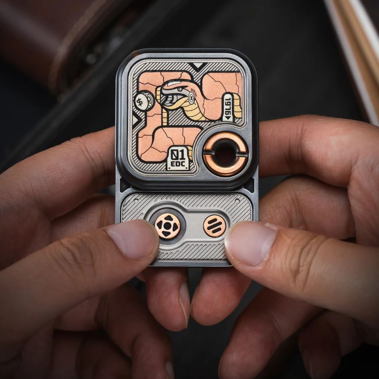 01 EDC MAZE BLOCK Fidget Slider