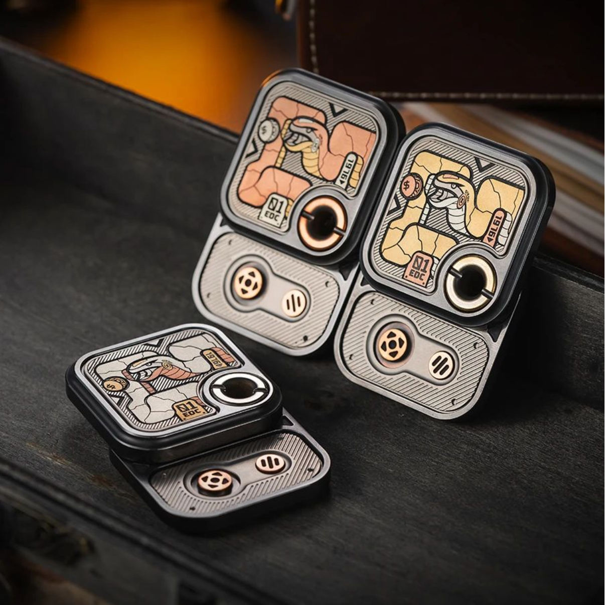 01 EDC MAZE BLOCK Fidget Slider