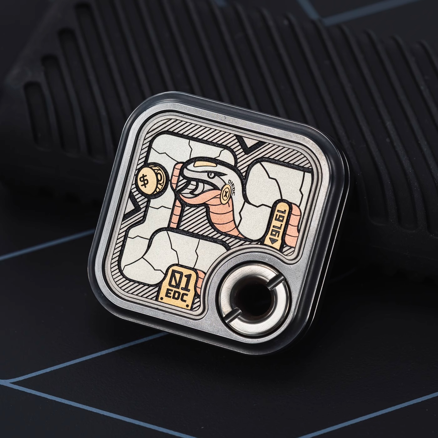 01 EDC MAZE BLOCK Fidget Slider