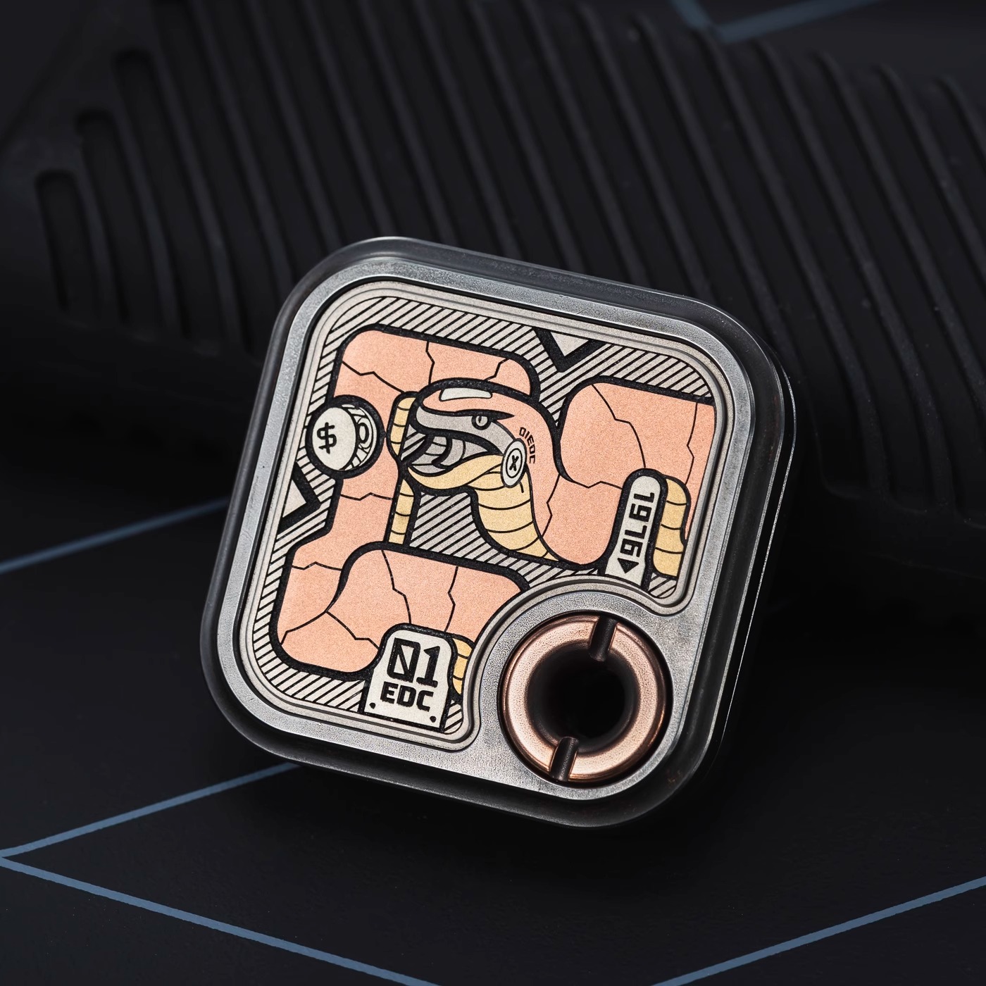 01 EDC MAZE BLOCK Fidget Slider