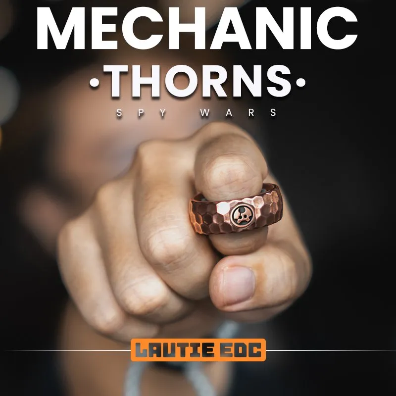 LAUTIE Mechanic-Thorns Fidget Ring