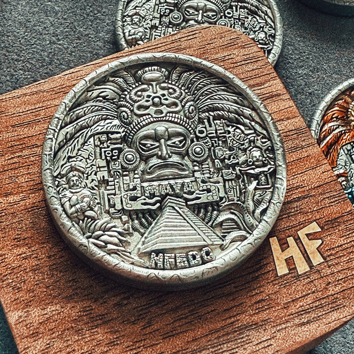 HF EDC Ding Ding Coin Ratchet Coin