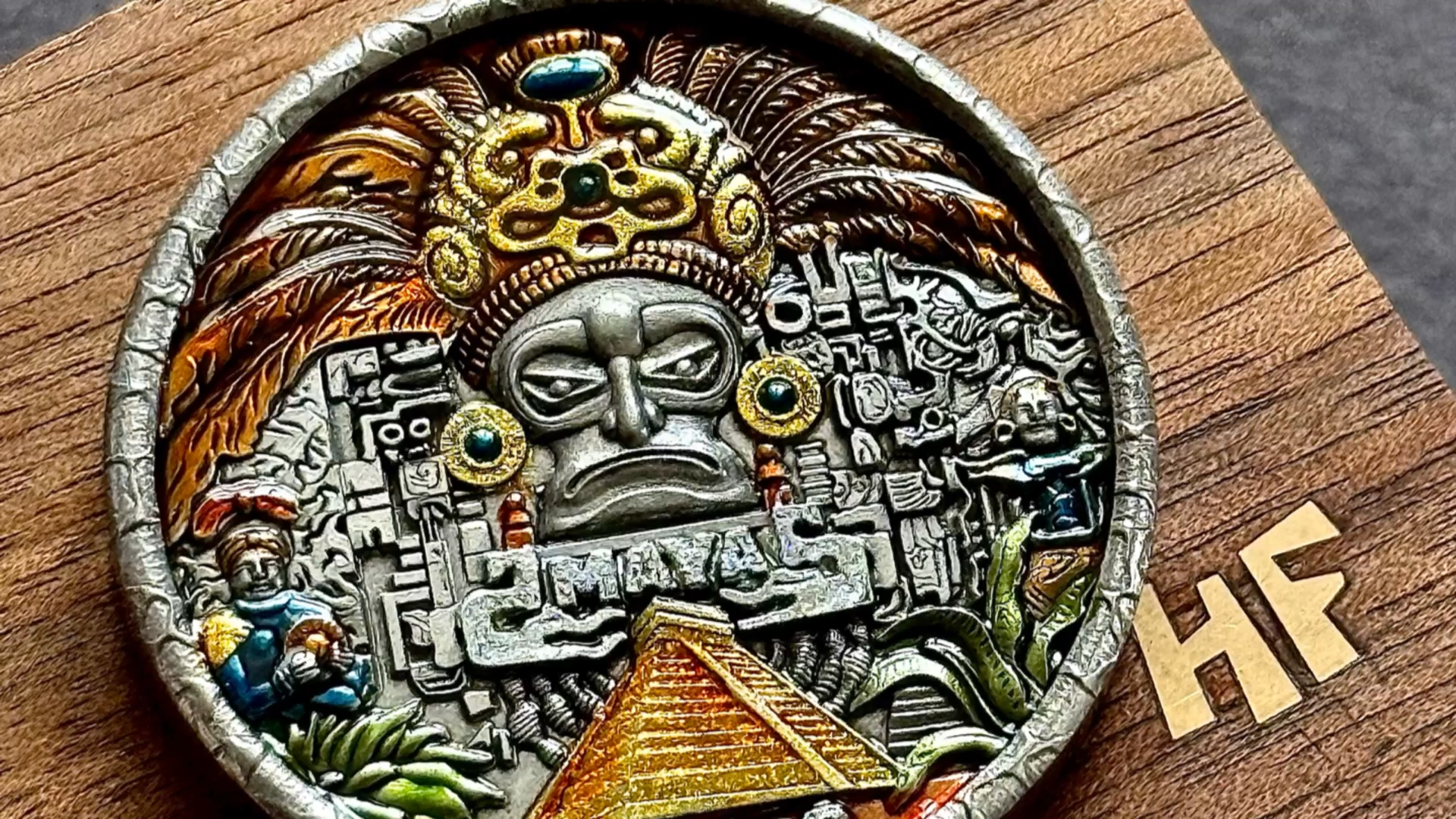 HF EDC Ding Ding Coin Ratchet Coin