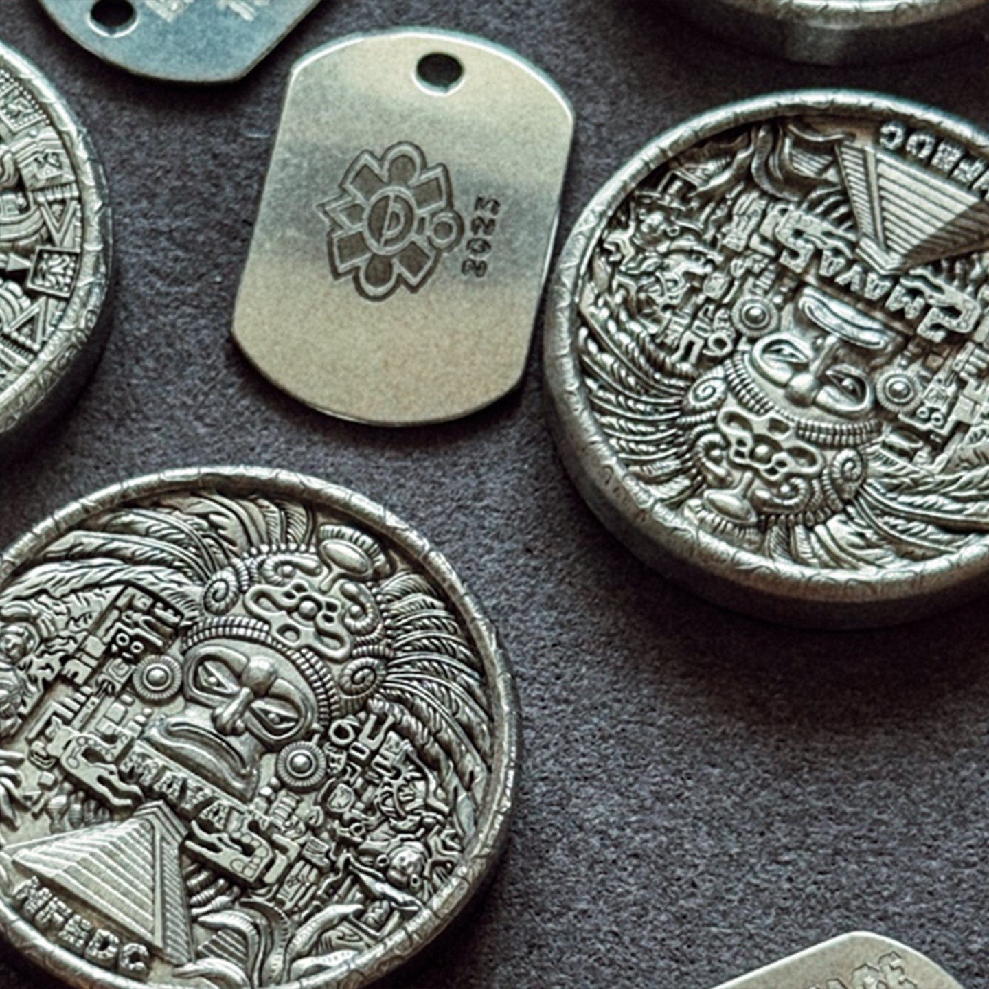 HF EDC Ding Ding Coin Ratchet Coin