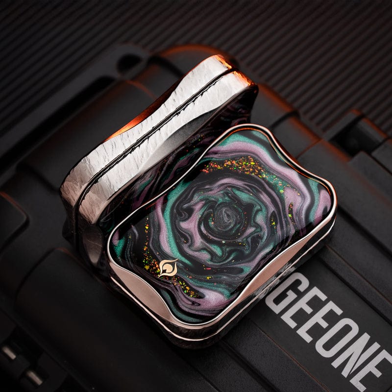 Peacock Aura Sand Fidget Slider