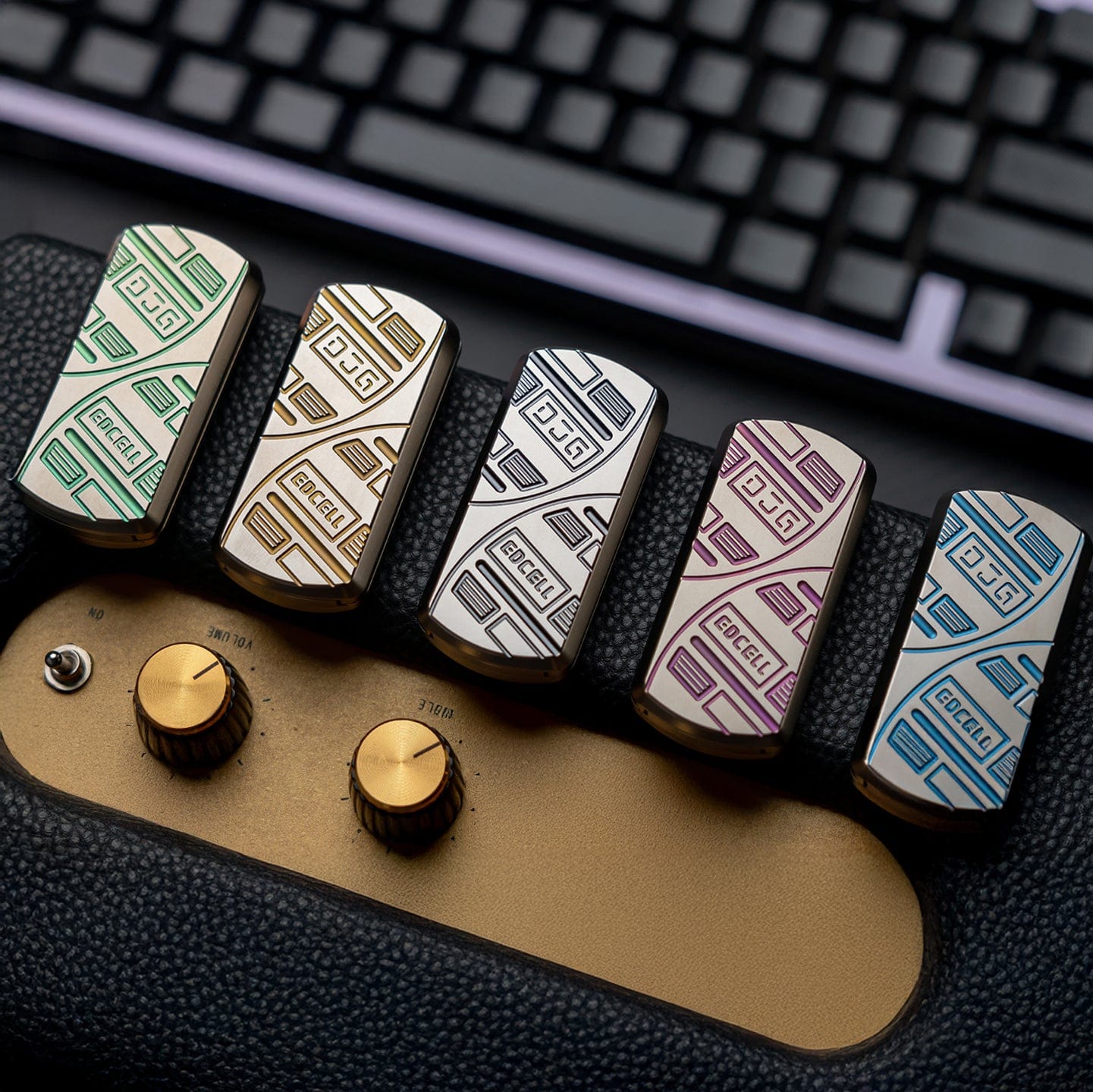 DJG & EDCELL Dex Jelly Slider Fidget Slider