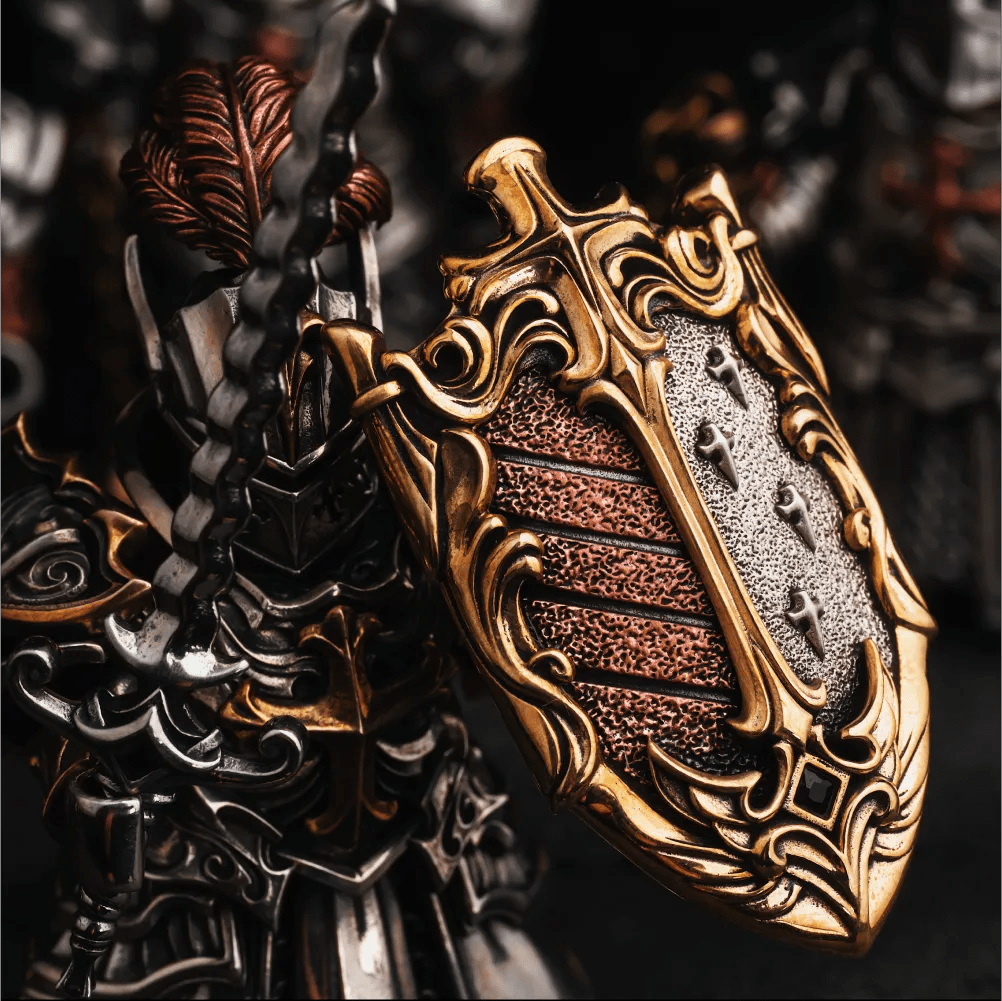 COPPERTIST WU Knight Tabletop Ornament
