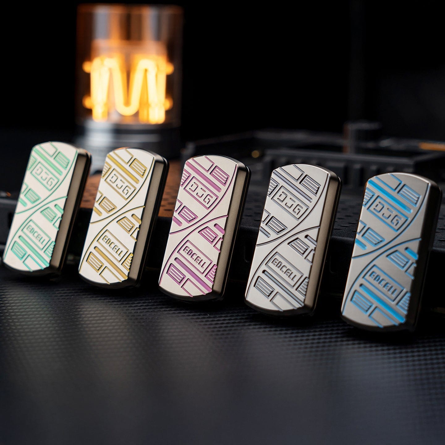 DJG & EDCELL Dex Jelly Slider Fidget Slider