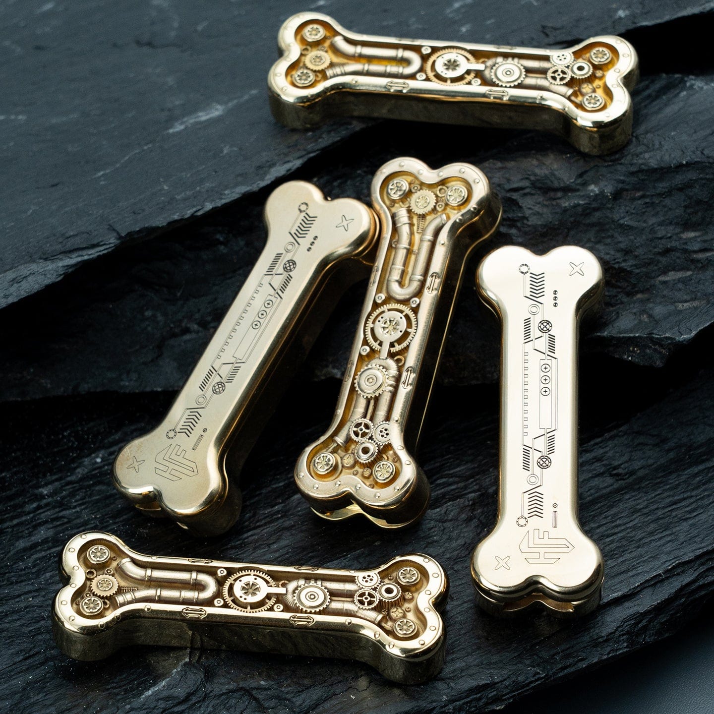 HF EDC Steam Bone fidget Slider