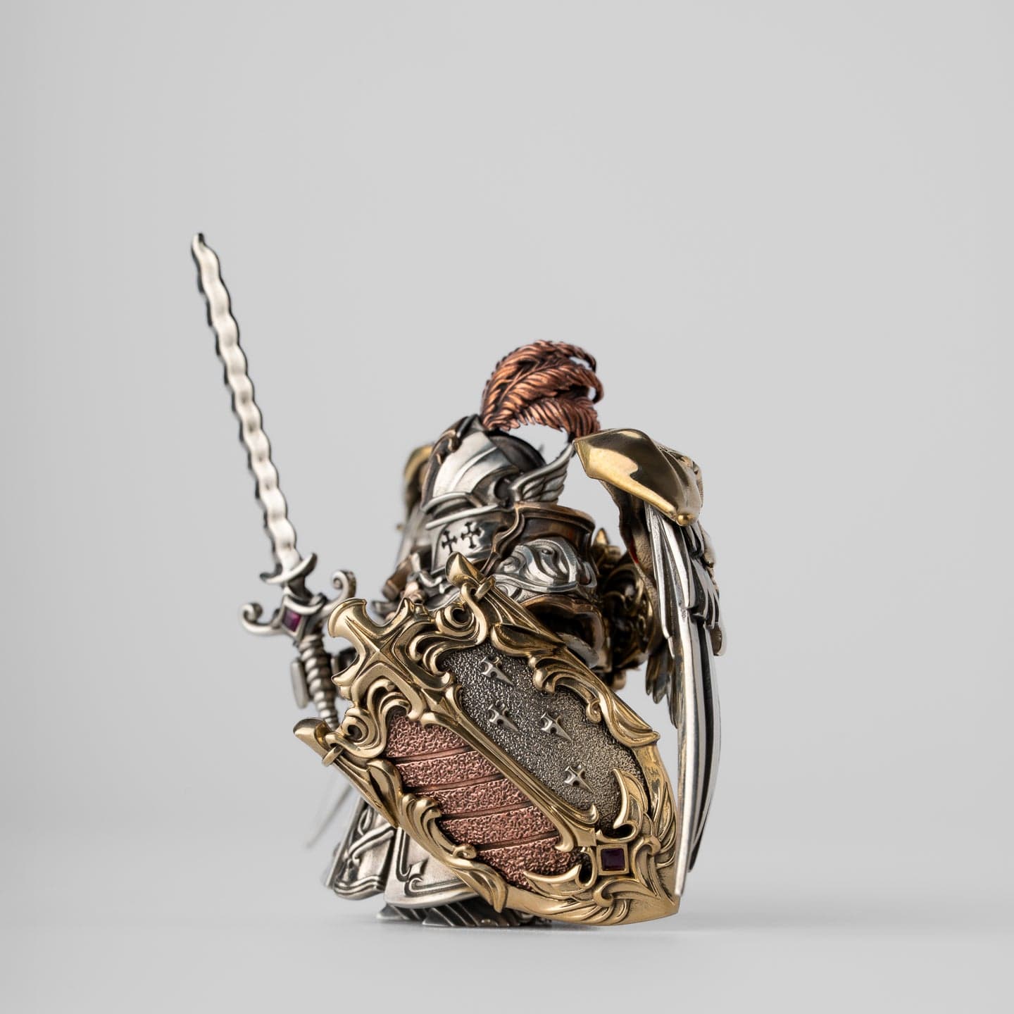 COPPERTIST WU Knight Tabletop Ornament