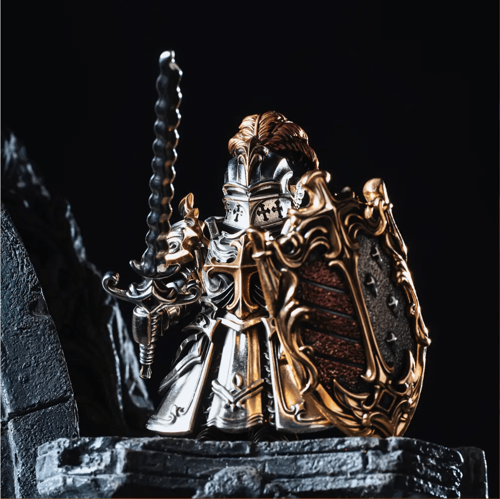 COPPERTIST WU Knight Tabletop Ornament