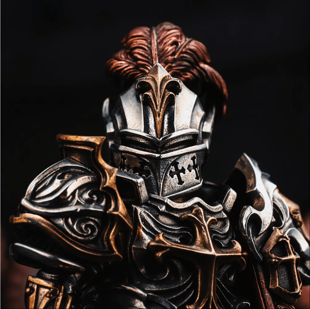 COPPERTIST WU Knight Tabletop Ornament