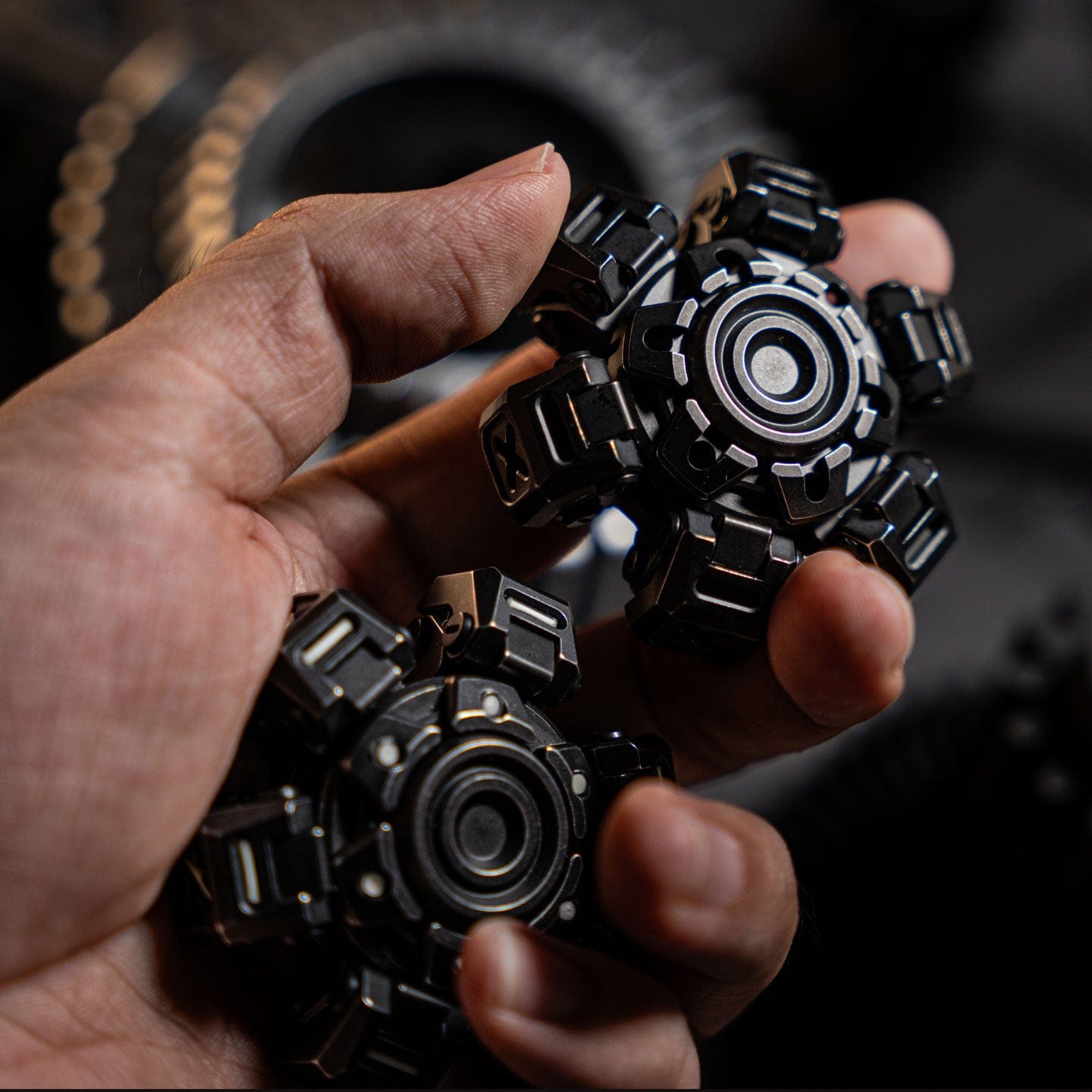 9 hand & FUSHI Machinarium X Linkage Spinner Armor opening Spinner