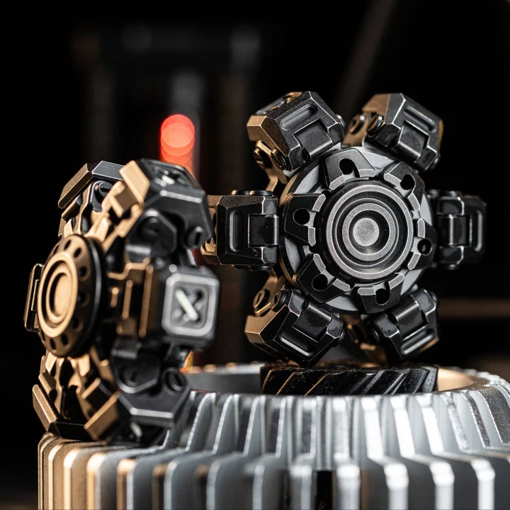 9 hand & FUSHI Machinarium X Linkage Spinner Armor opening Spinner