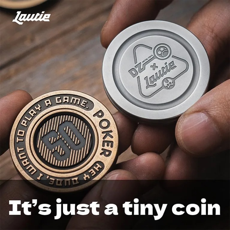 LAUTIE x Metal Toys DZ Co-Branded “Showhand” Pocket Haptic Coin
