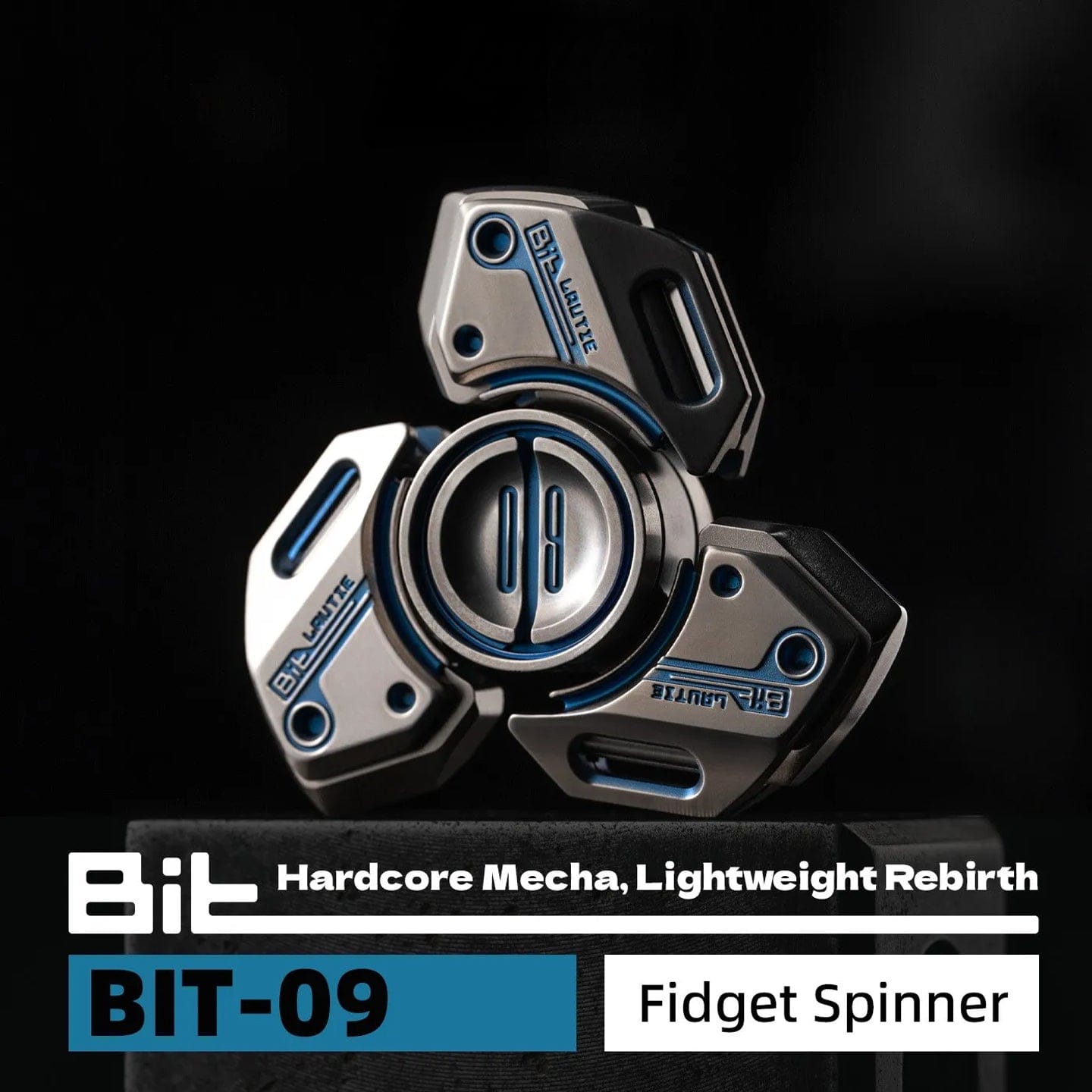 LAUTIE Bit-09-Ti Fidget Spinner