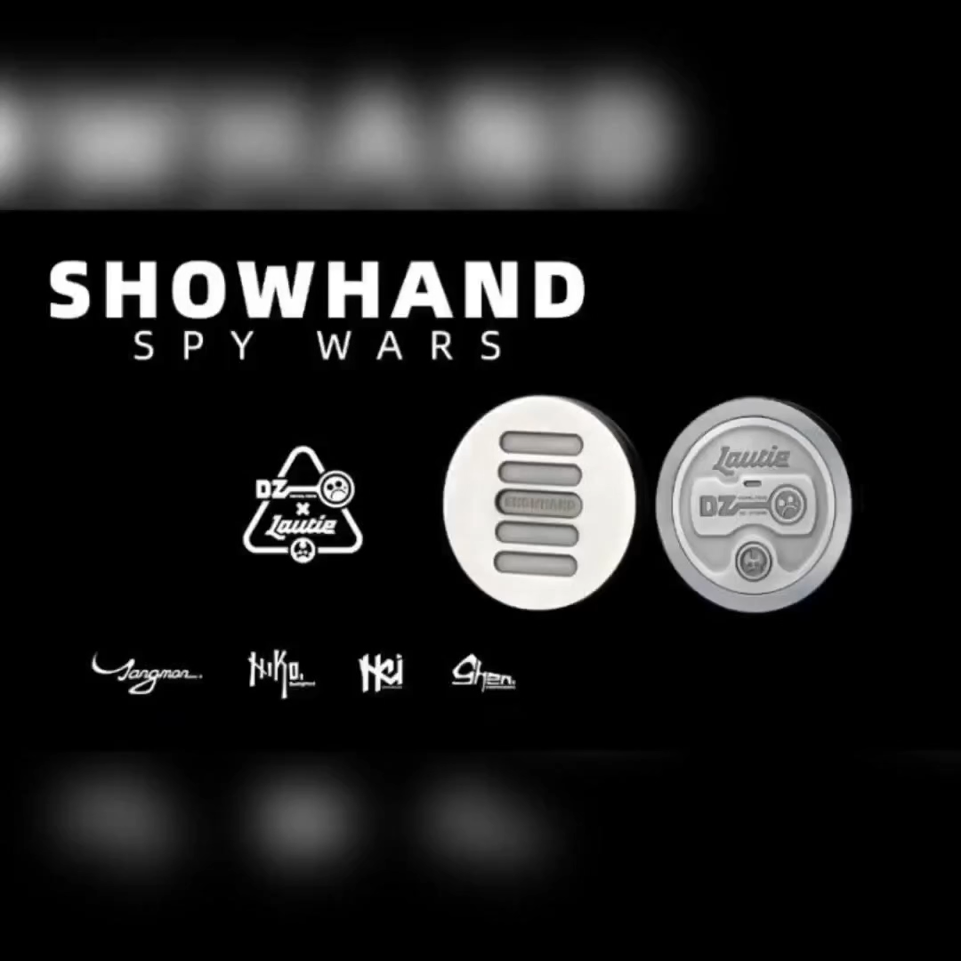 LAUTIE x Metal Toys DZ Co-Branded “Showhand” Pocket Haptic Coin