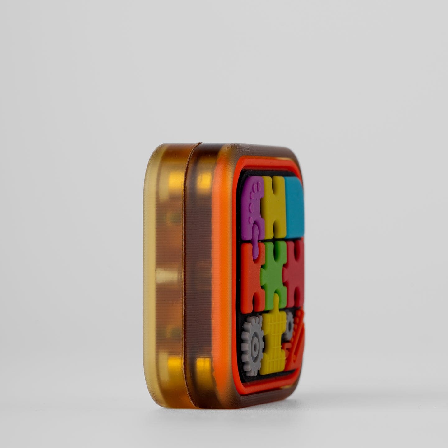 HF EDC Magic Cube Floating Slider Fidget Slider