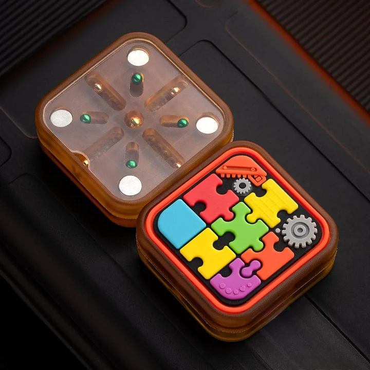 HF EDC Magic Cube Floating Slider Fidget Slider