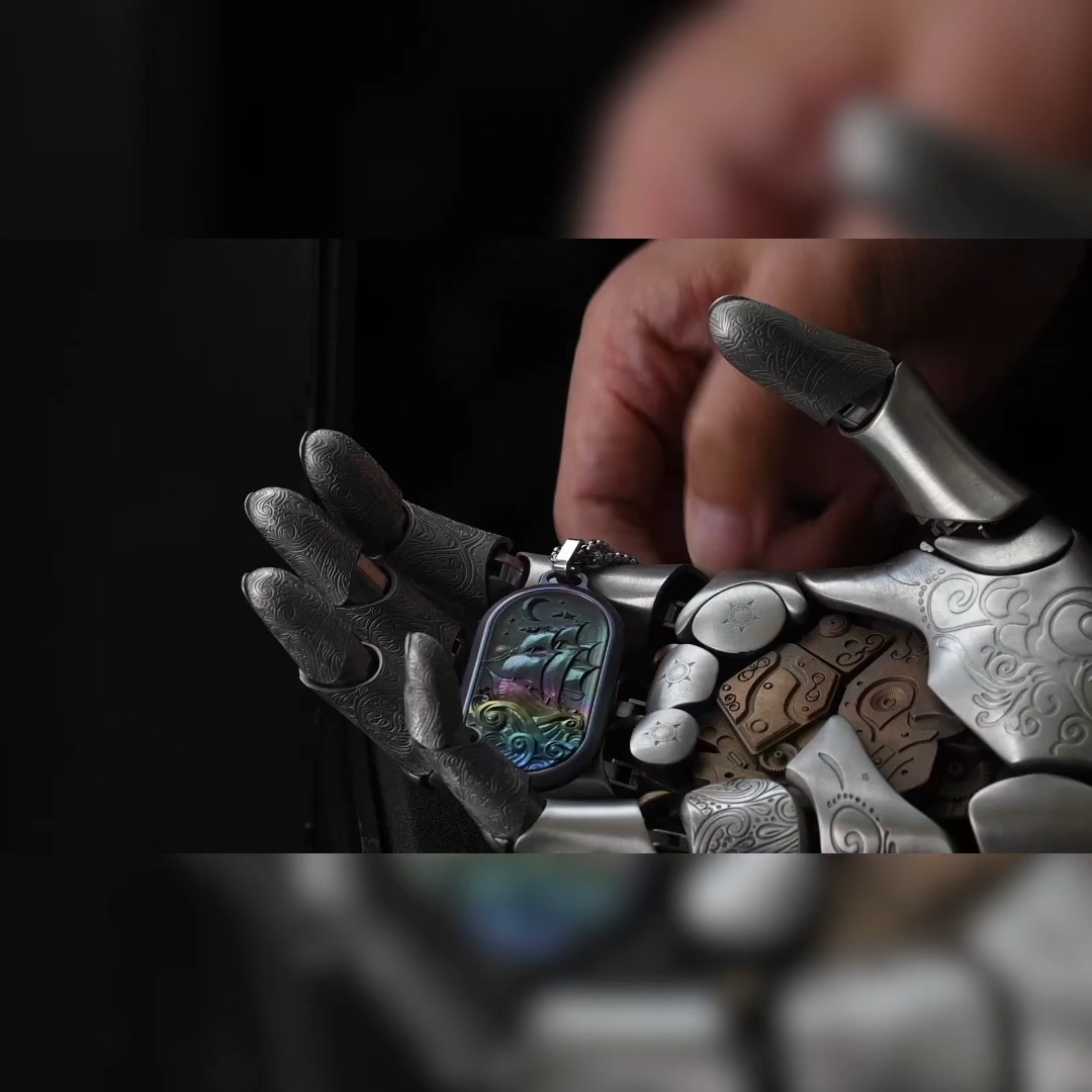 TK EDC GLIDE Fidget Slider Pendant