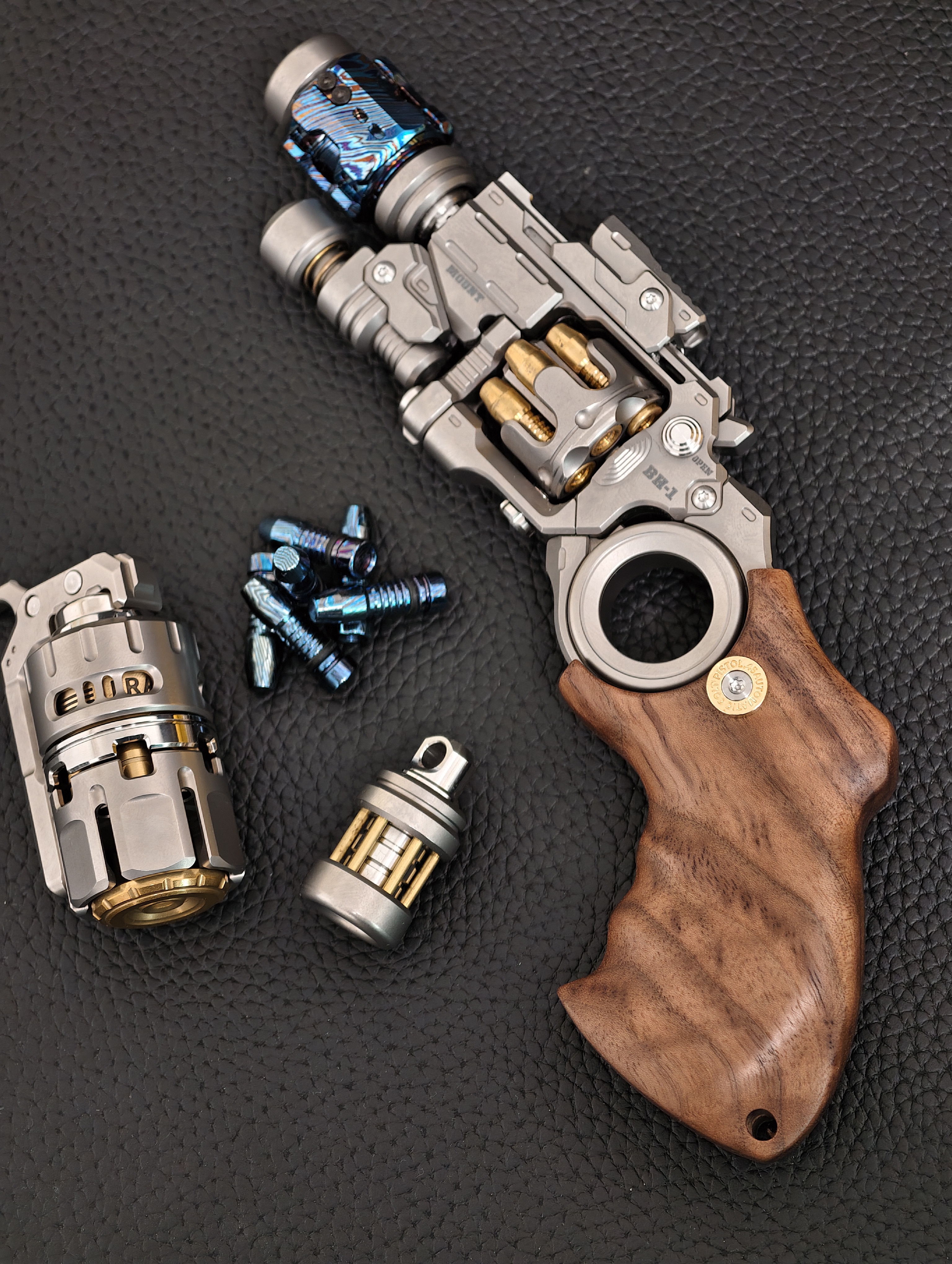 WANWU Breaker Fidget Spinner Fidget Slider Ratchet Mode