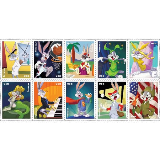 2020 Forever Stamps First Class Postage Stamps Bugs Bunny